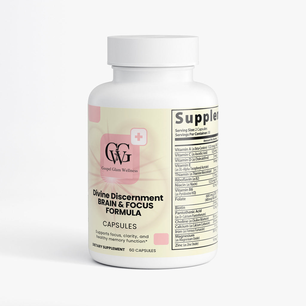 Divine Discernment Brain & Focus Formula