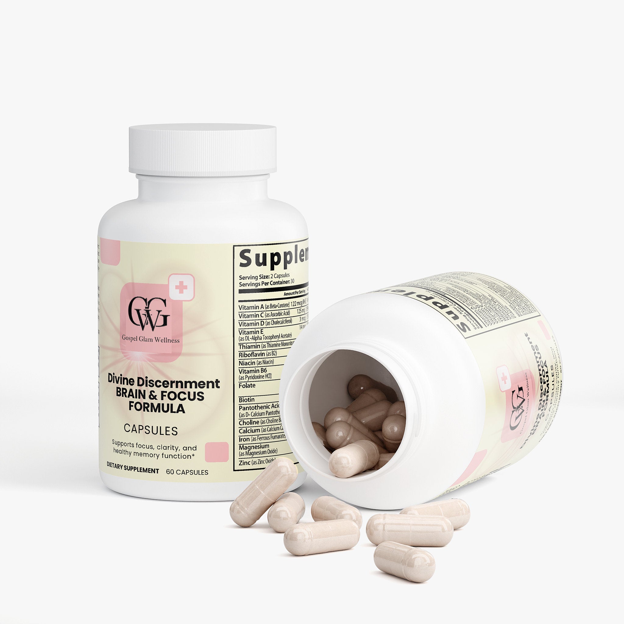 Divine Discernment Brain & Focus Formula