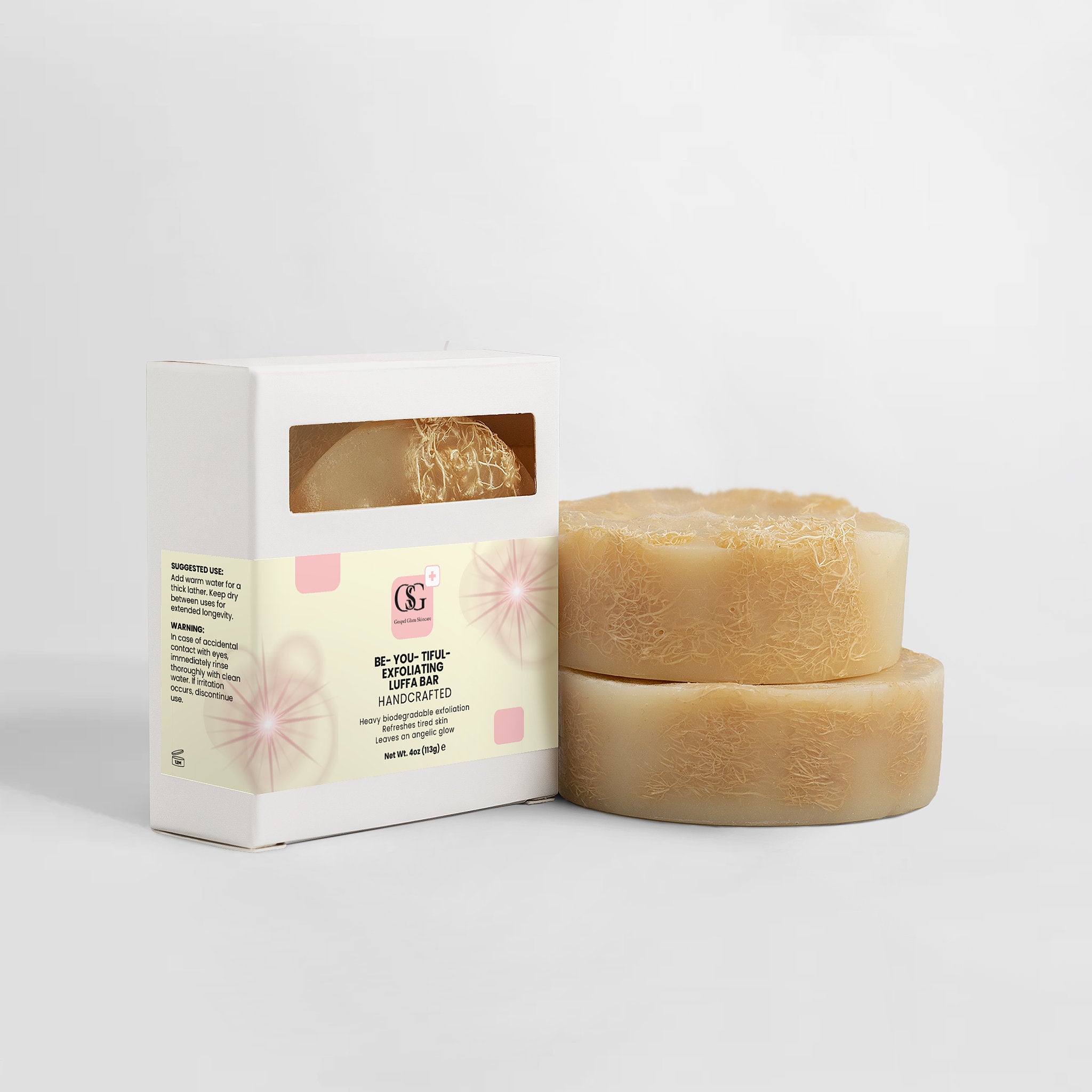 Be- You- Tiful- Exfoliating Luffa Bar