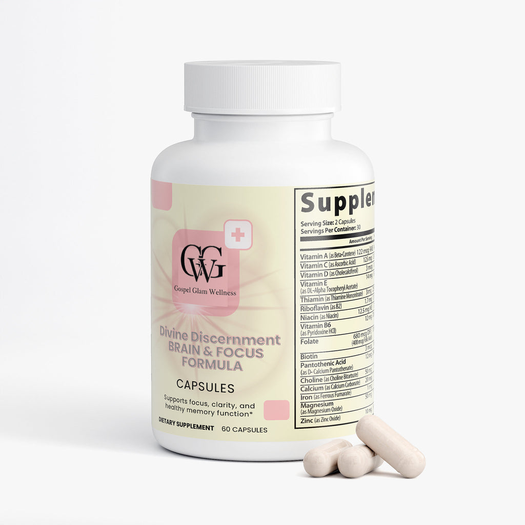 Divine Discernment Brain & Focus Formula